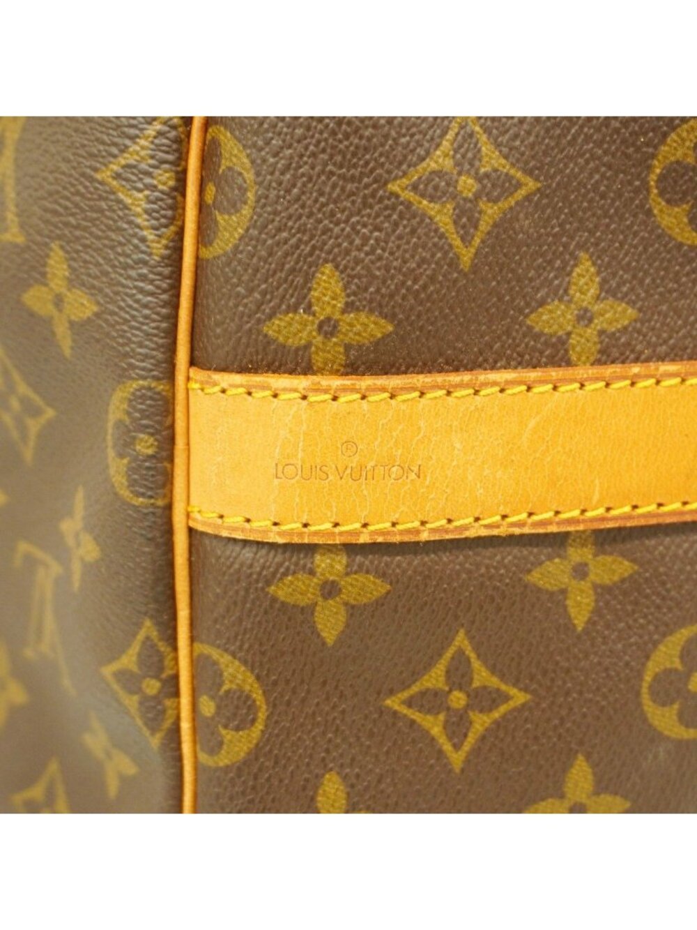 Louis Vuitton Boston Bag Monogram Keepall Bandouliere 55 Brown - Picture 5 of 10